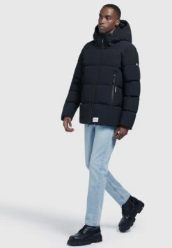 Khujo TurrelGiacca InvernaleDunkelblau Uomo Giacche KH122T0FE-K11 -Delem e7f15241c47545d5b66a0a1e1a4011ba