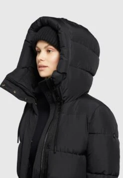 Khujo AdmiraCappotto InvernaleSchwarz Donna Cappotti KH121U1CQ-Q11 -Delem e8028aba508740e8a4e2dd276df71ea5