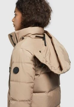 Khujo DaniCappotto InvernaleBeige Donna Cappotti KH121U1AU-B11 -Delem ea0ebbcdcc764a80ab5507b2efab1b7a