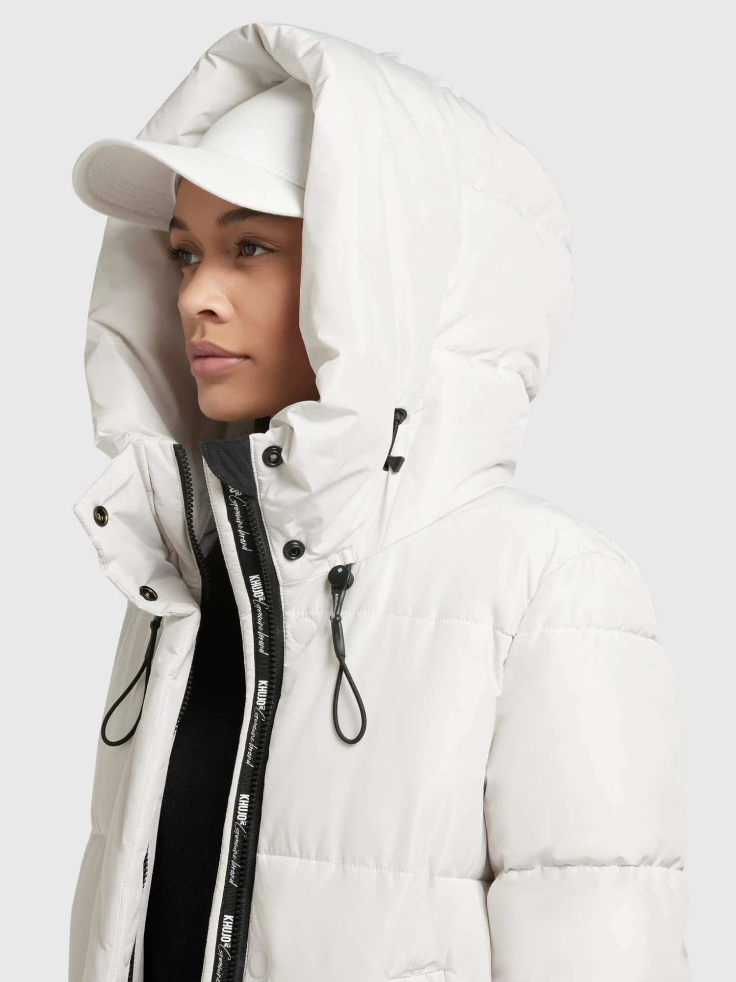 Khujo Soulani2Cappotto InvernaleWeiß Donna Cappotti KH121U14C-A11 6 Khujo Soulani2Cappotto InvernaleWeiß Donna Cappotti KH121U14C-A11 - immagine 6