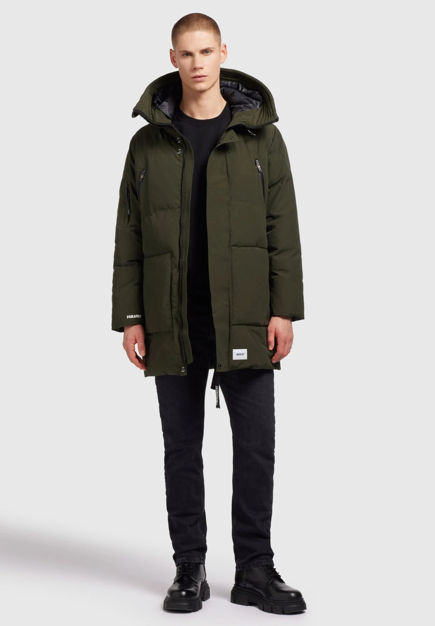 Khujo Cappotto Invernale - Khaki Grün 7 Khujo Cappotto Invernale - Khaki Grün - immagine 7