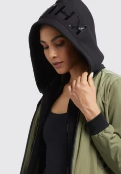 Khujo PerseeGiacca Da Mezza StagioneOlivgrün Donna Giacche E Blazer KH121U18Z-N11 -Delem ec67497cb9654b8c99c4e21d01e8dfda