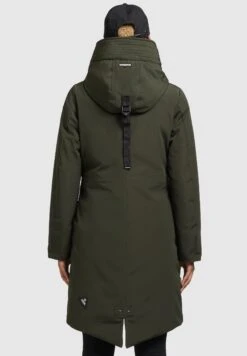 Khujo Charlyn - Cappotto Invernale - Dunkelgrün -Delem ec6b382f5b304822ae4d26fbbaa70afb