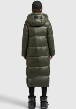 Khujo Melona ShinyCappotto InvernaleDunkelgrün Donna Cappotti KH121U15D-M11 -Delem ec7c7c20532c4703b77b91a27e8e43ee