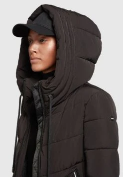 Khujo Ayleena2Cappotto InvernaleSchwarz Donna Cappotti KH121U13Z-Q11 -Delem ec9fcbbc742b47e0a4bda76d4aeb9f0d