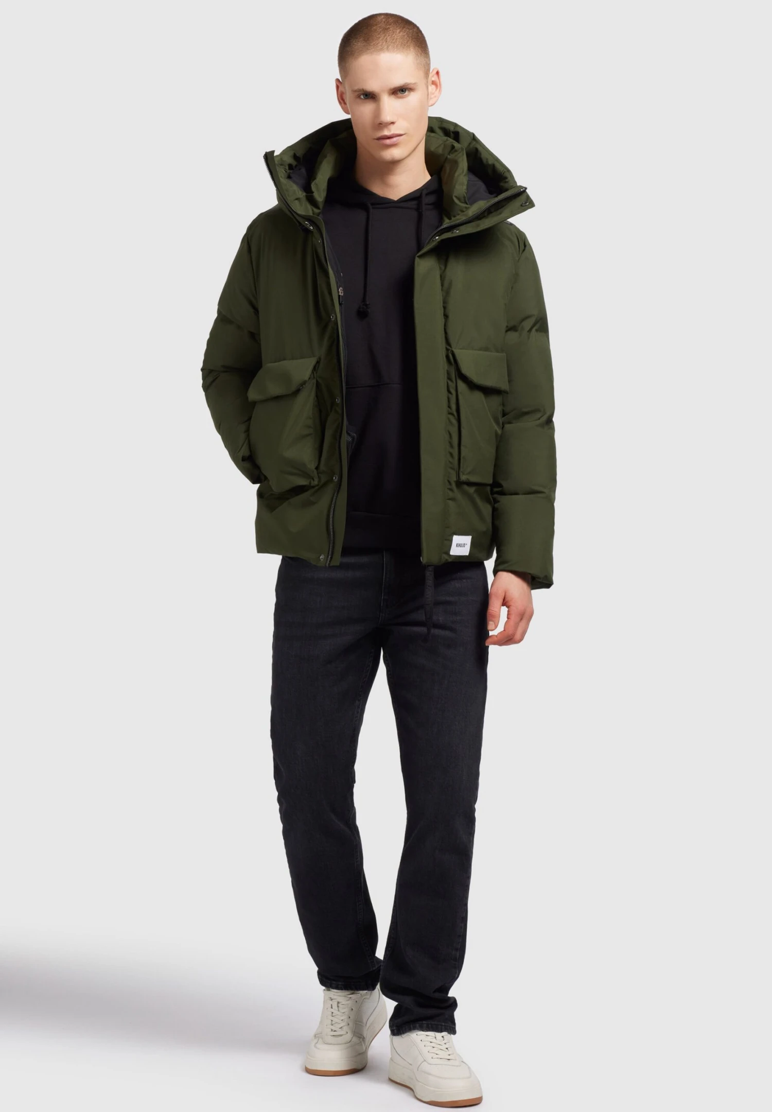 Khujo HintoGiacca InvernaleOliv Uomo Giacche KH122T0G0-N12 2 Khujo HintoGiacca InvernaleOliv Uomo Giacche KH122T0G0-N12 - immagine 2