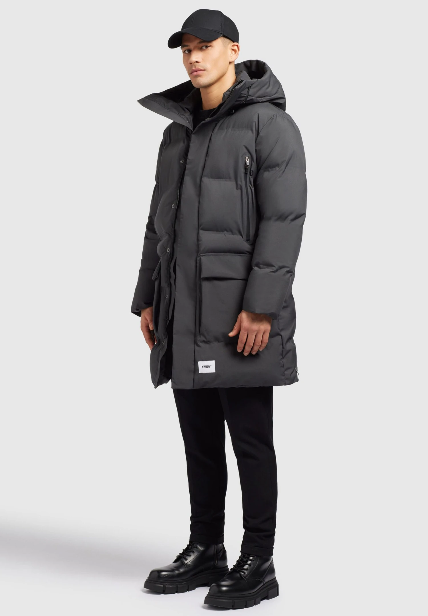 Khujo WinerCappotto InvernaleDunkelgrau Uomo Cappotti KH122T0FT-C11 7 Khujo WinerCappotto InvernaleDunkelgrau Uomo Cappotti KH122T0FT-C11 - immagine 7