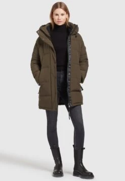 Khujo DorasiCappotto InvernaleKhaki Donna Cappotti KH121U12I-N11 -Delem ecda2f780fe4406daa9f1232649de23f
