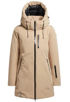 Khujo FranCappotto InvernaleBeige Donna Cappotti KH121U1CY-B11 -Delem edfa8624b34f428eb660c2fa5bbfb6b9