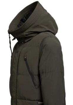 Khujo RexxGiacca InvernaleDunkel Olivgrau Uomo Giacche KH122T0E6-M11 -Delem ee96183d46ac4305975575ff3f0d505f