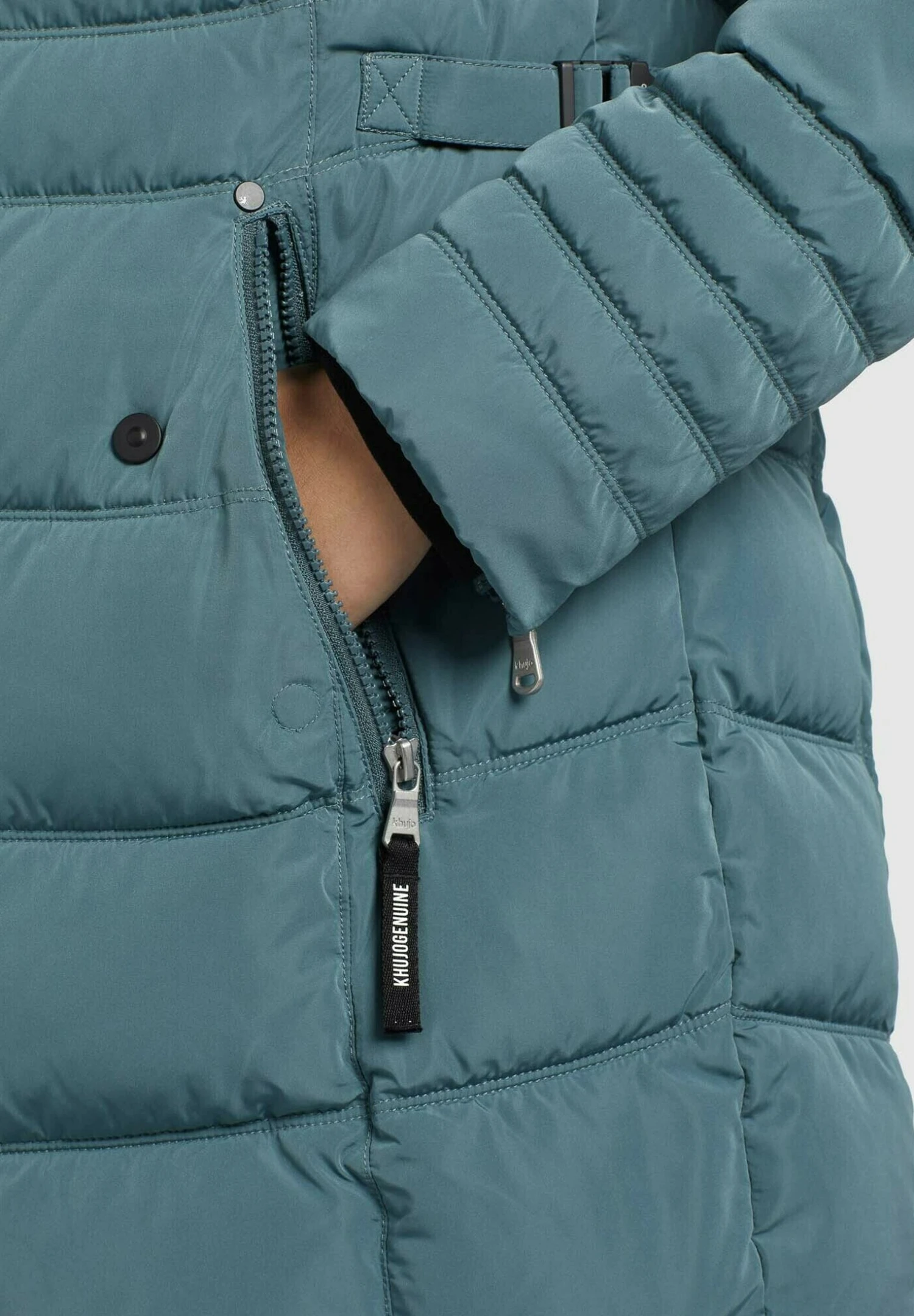 Khujo Amaray2Cappotto InvernaleBlaugrau Donna Cappotti KH121U129-K11 8 Khujo Amaray2Cappotto InvernaleBlaugrau Donna Cappotti KH121U129-K11 - immagine 8