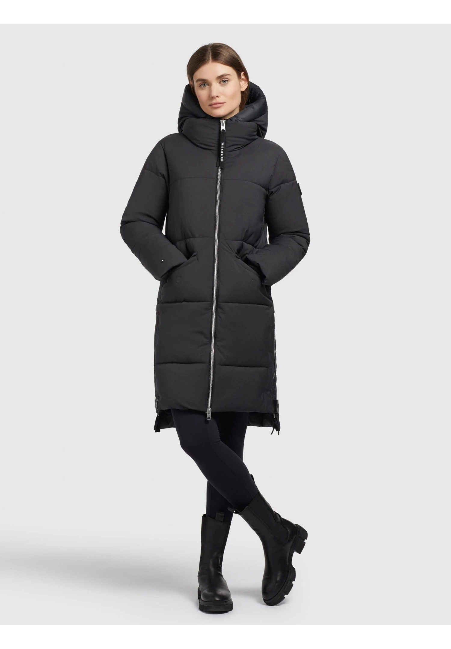 Khujo Yeony - Cappotto Invernale - Dunkelgrau 2 Khujo Yeony - Cappotto Invernale - Dunkelgrau - immagine 2