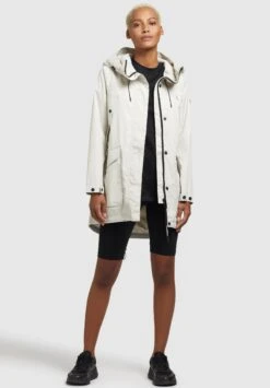 Khujo Aira2 - Parka - Hellgrau -Delem eeda97563faf4579ac335397ce57f618