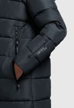 Khujo Jilias 3Cappotto InvernaleGraublau Donna Cappotti KH121U14E-K12 -Delem ef5299af0e8549fdad48fb3ebf394653