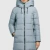 Khujo Jilias 3Cappotto InvernaleHellblau Donna Cappotti KH121U14E-K11