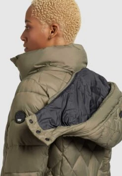 Khujo AnethCappotto InvernaleKhaki Donna Cappotti KH121U15B-N11 -Delem f07133a1396848c2a5ebecd5aff9a2e9