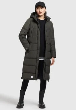 Khujo KleoCappotto InvernaleDunkeloliv Donna Cappotti KH121U15Q-N11 -Delem f07401021c5c4f0f9c6f8b4f0c83952e