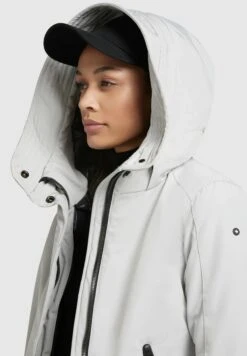 Khujo Viona3Cappotto InvernaleHellgrau Donna Cappotti KH121U15A-C11 -Delem f10aea9a11464a5baca41eb42a344827