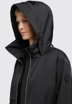 Khujo Mantel Ariana2 - Parka - Schwarz -Delem f188ca8a3e624537b398f27d20a21800