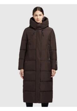 Khujo Soulani2Cappotto InvernaleDunkelbraun Donna Cappotti KH121U19Q-O11 -Delem f30fe8a64b884cb4932129116222c076