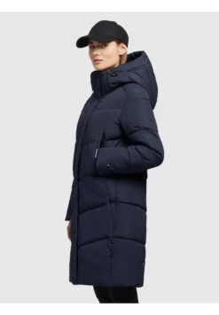 Khujo Limetta2Cappotto InvernaleDunkelblau Donna Cappotti KH121U1A8-K11 -Delem f31dfe8f46354d2b87110aff3fc324c2
