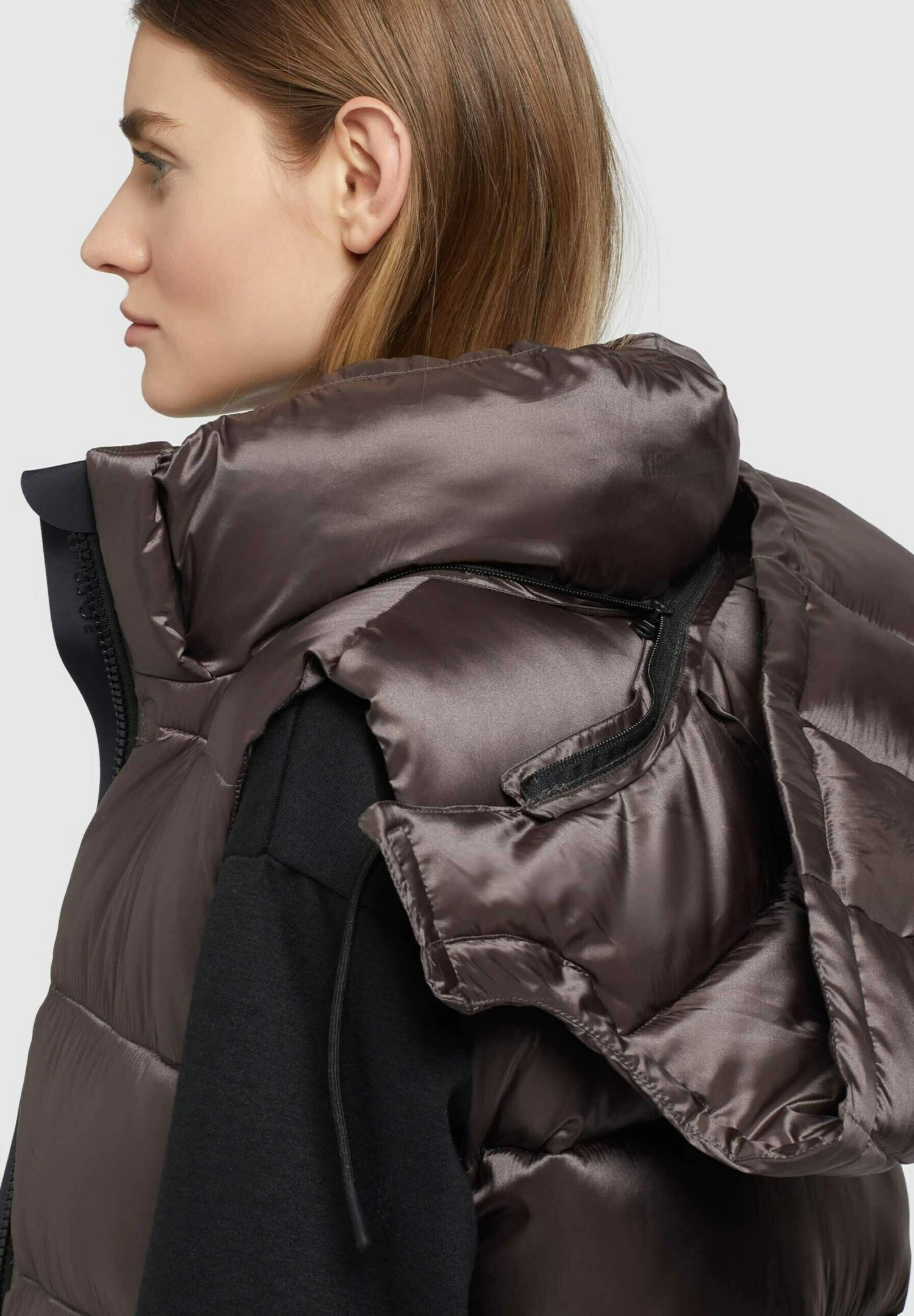 Khujo Tourin2 SmanicatoTaupe Donna Giacche E Blazer KH121U1BI-O11 5 Khujo Tourin2 SmanicatoTaupe Donna Giacche E Blazer KH121U1BI-O11 - immagine 5