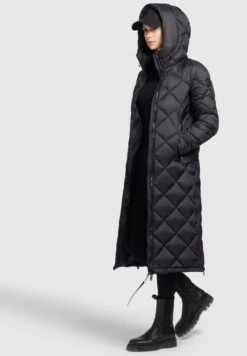 Khujo HelviCappotto InvernaleSchwarz Donna Cappotti KH121U1AR-Q11 -Delem f4eb7d3a38244a33b98b655b353875cd