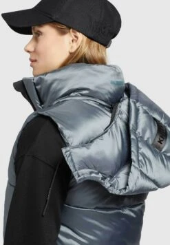 Khujo InnaSmanicatoGraublau Donna Giacche E Blazer KH121U1BS-K11 -Delem f52cd7ed67c345b2b48c4feec2bfe7b9