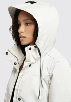 Khujo JomanaParkaWeiß Donna Cappotti KH121U17W-A11 -Delem f53d031437cc47438ac3cb86747b0db9