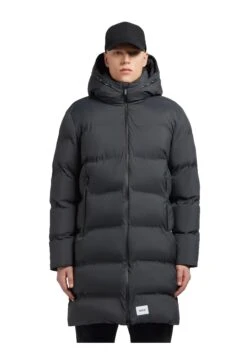 Khujo CaiusCappotto InvernaleDunkelgrau Uomo Cappotti KH122T0G1-C11 -Delem f53f37bd82794638ae46a6fad6082fef