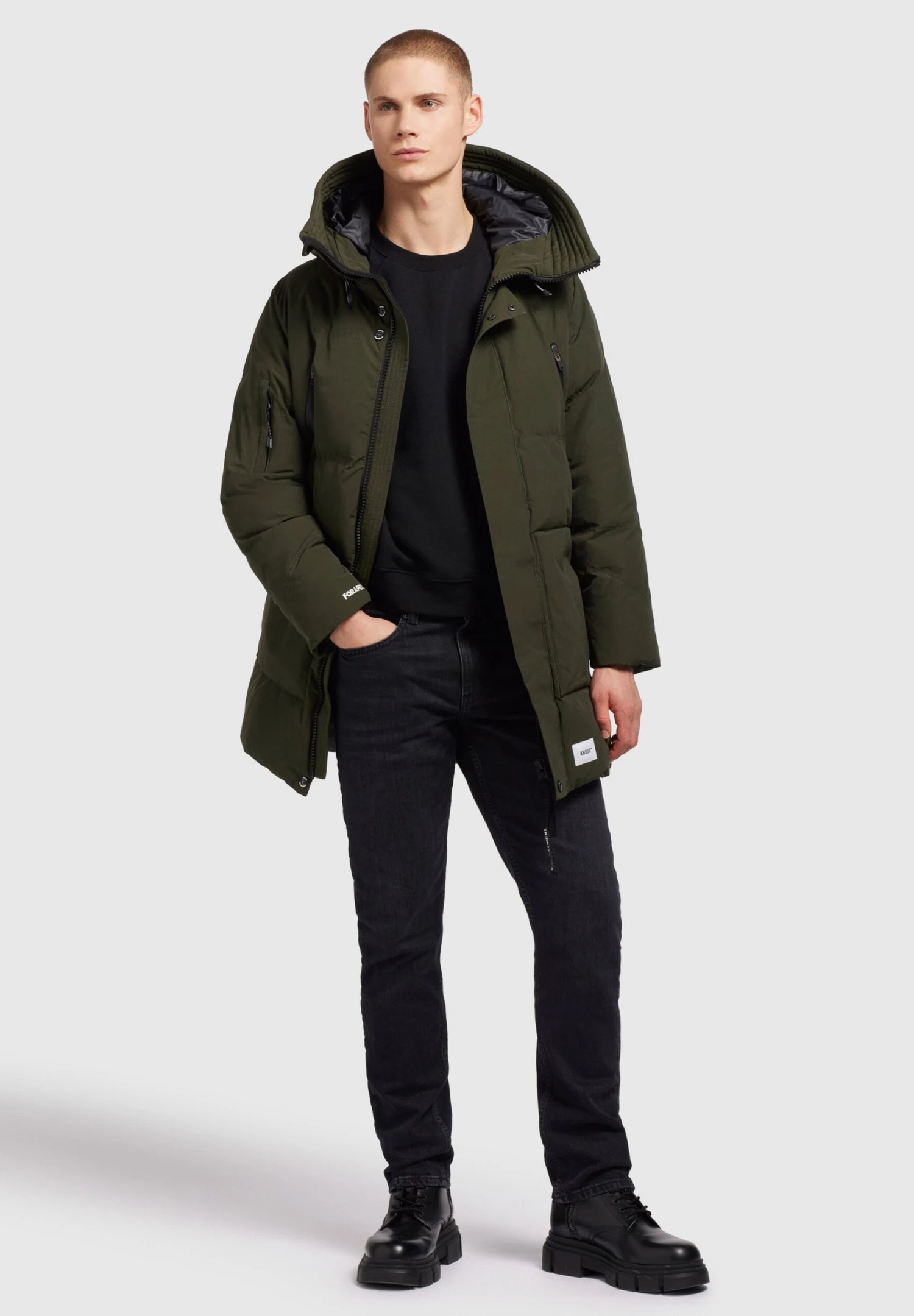 Khujo Cappotto Invernale - Khaki Grün 2 Khujo Cappotto Invernale - Khaki Grün - immagine 2