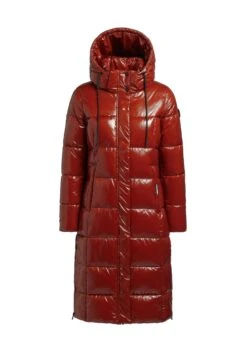 Khujo ShaneCappotto InvernaleRotbraun Donna Cappotti KH121U1CC-O11 -Delem f5be422864424bf4bdbf394ed0308057