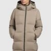 Khujo TanareCappotto InvernaleTaupe Donna Cappotti KH121U15W-B11