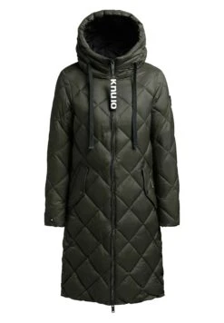 Khujo LennjaCappotto InvernaleDunkelgrün Donna Cappotti KH121U15X-M11 -Delem f6b3ae92378b4705b5caa99bb661e998