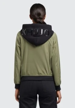 Khujo PerseeGiacca Da Mezza StagioneOlivgrün Donna Giacche E Blazer KH121U18Z-N11 -Delem f6ebf4ee767c4ac8b1ed3bc46b3ebb4d