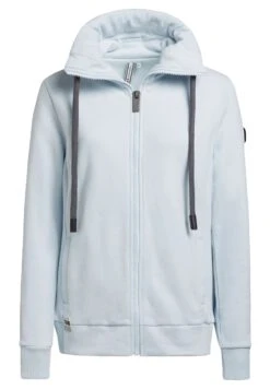 Khujo Tosta - Felpa Con Zip - Hellblau -Delem f6fd68f075e644eeba3da1e3acbb75b6