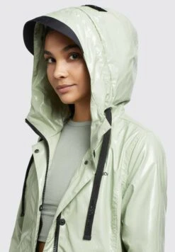 Khujo Alecia - Trench - Blassgrün -Delem f73a900e42de40b5977628ff898da197