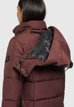 Khujo CineCappotto InvernaleWeinrot Donna Cappotti KH121U1BT-G11 -Delem f780c6473d2c464fae08cd30ab9d288f