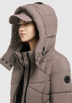 Khujo Fitt2 LightCappotto InvernaleTaupe Donna Cappotti KH121U1DB-C11 -Delem f8ef7e37e93041cbac663be4774d8d49