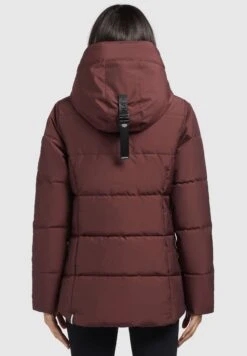 Khujo CineCappotto InvernaleWeinrot Donna Cappotti KH121U1BT-G11 -Delem f8f408f9f5704522aa2e28152b939e05