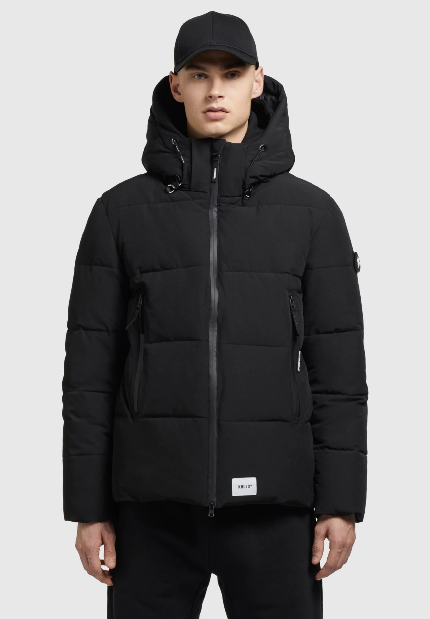 Khujo TurrelGiacca InvernaleSchwarz Uomo Giacche KH122T0DW-Q11 1 Khujo TurrelGiacca InvernaleSchwarz Uomo Giacche KH122T0DW-Q11