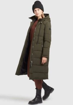 Khujo Lizz - Cappotto Invernale - Dunkeloliv -Delem fa30bc414305491e9e716a3eaeb46659
