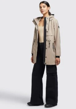 Khujo Zoni - Parka - Beige -Delem fa89750ff0ff4f789f23b5bd968798e2