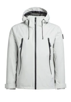 Khujo AdamImpermeabileHellgrau Uomo Giacche KH122T0EZ-C11 -Delem fae4bd48f63e4c739e6dc8c8ae6d30f0