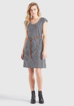 Khujo LeifaVestito EstivoDunkelblau-Weiß Gestreift Donna Vestiti KH121C0D1-K11 16 Khujo LeifaVestito EstivoDunkelblau-Weiß Gestreift Donna Vestiti KH121C0D1-K11 -Delem fb1a0eb46bf8452b84f50535030081ef