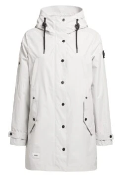 Khujo JelleParkaHellgrau Donna Cappotti KH121U138-C11 -Delem fc0a7c762101479abb634319a2e1b4b8