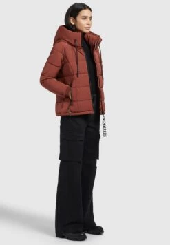Khujo UrdiaGiacca InvernaleRotbraun Donna Giacche E Blazer KH121G0EG-G11 -Delem fc4128e5a5ec4ab6b60f20282aad8a33