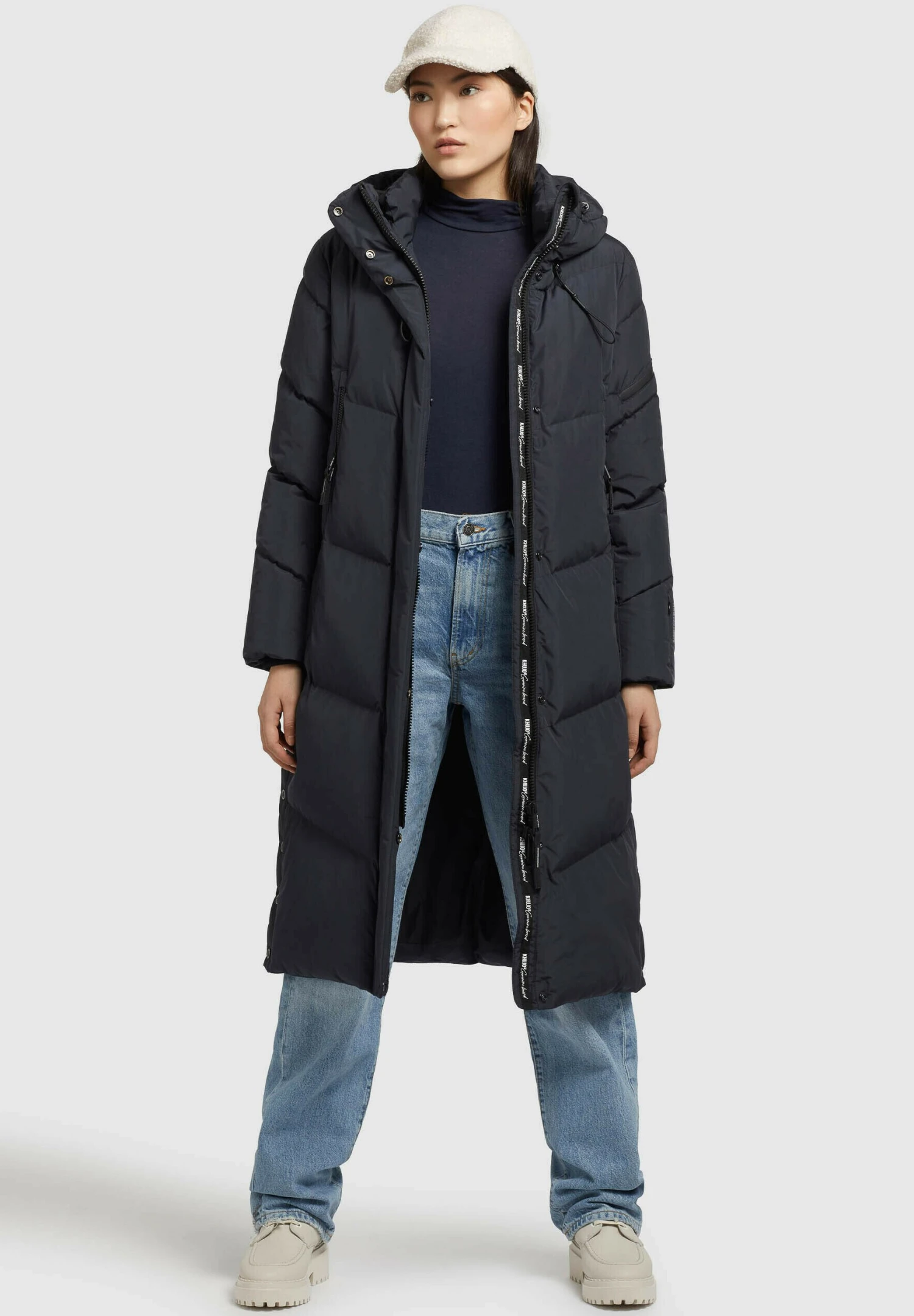 Khujo Sonje 4Cappotto InvernaleGraublau Donna Cappotti KH121U149-K11 2 Khujo Sonje 4Cappotto InvernaleGraublau Donna Cappotti KH121U149-K11 - immagine 2