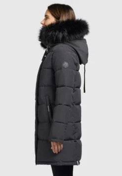 Khujo Yara - Cappotto Invernale - Dunkelgrau -Delem fc61cee8cf3b4a5c86f9a2558db85767