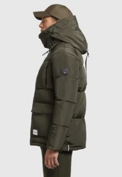 Khujo JediGiacca InvernaleOlivgrün Uomo Giacche KH122T0DX-N11 -Delem fc724928a6114640933b7f7174db8dfd